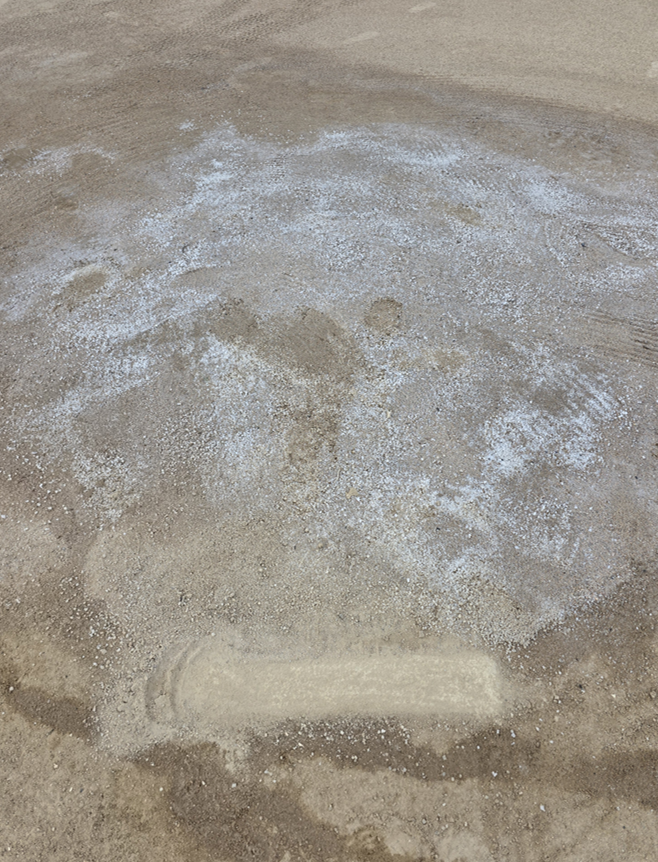 구리한강시민야구장 평탄화 작업(2025. 8. 26.)