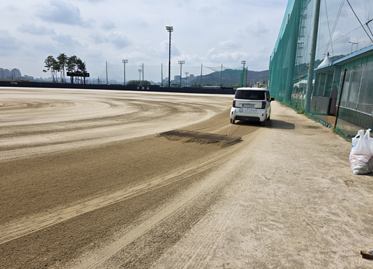 구리시한강야구장, 구리시 축제 후 환경 정비 작업 완료 (2025.9.30)
