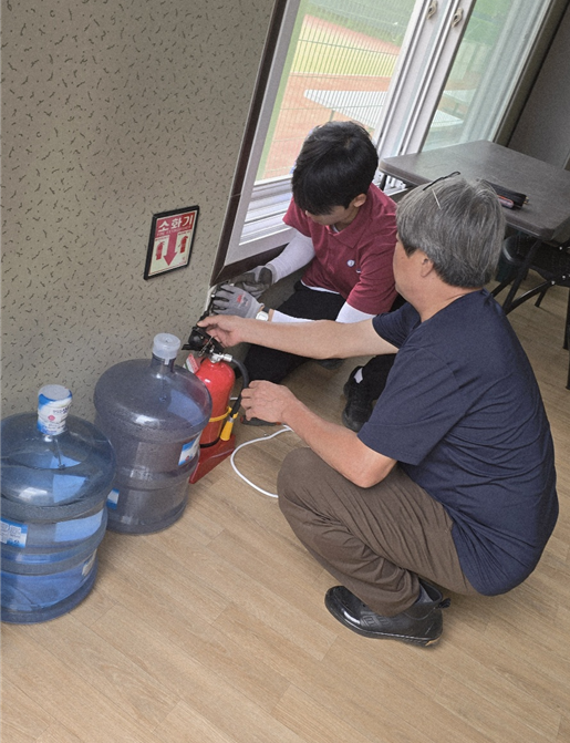 구리시립테니스장 전기 자체 점검(2025. 10 .1.)